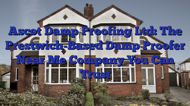 Ascot Damp Proofing Ltd: The Prestwich-Based Damp Proofer Near Me Company You Can Trust